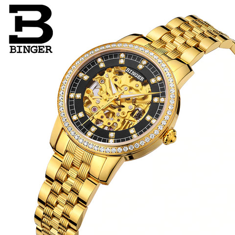 Image of Binger Swiss Mechanical Miyota Luxury Men Watch B 5051