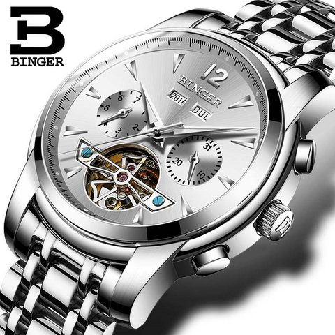 Image of Binger Swiss Tourbillon Men's Watch B 8608