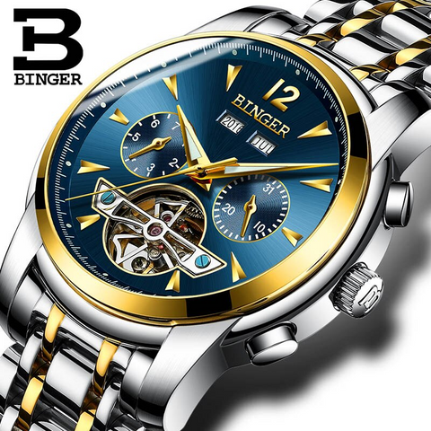 Image of Binger Swiss Tourbillon Men's Watch B 8608
