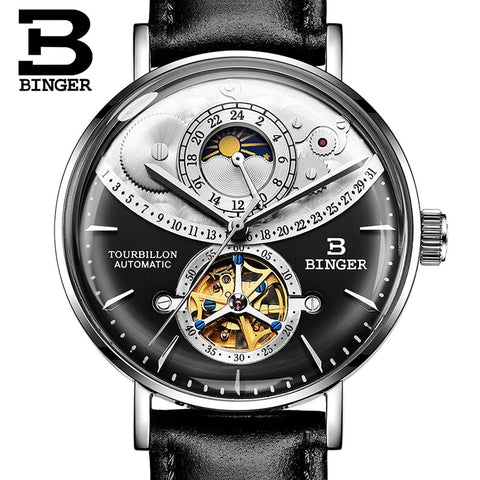 Image of Binger Swiss Exquisite Mechanical Watch Men B 10002
