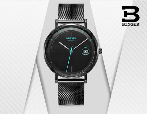 Image of BINGER Swiss Speedo High end Mechanical watch B 5085