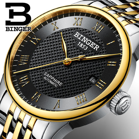 Image of Binger Swiss Royal Mechanical Watch Men B 671