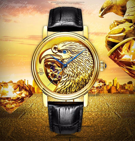 Image of Binger Limited Edition Royal Eagle Mechanical Men Watch B 8888