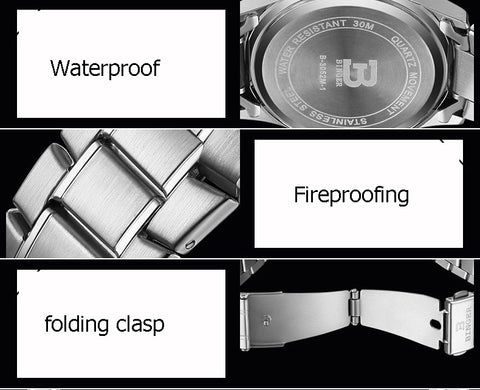 Image of Binger Swiss Men's Quartz Watch B 3052