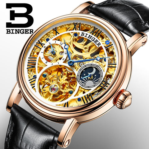 Image of Binger Swiss Mechanical Tourbillon Watch B 1171