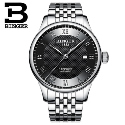 Image of Binger Swiss Royal Mechanical Watch Men B 671