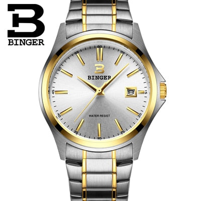 Image of Binger Swiss Men's Quartz Watch B 3052