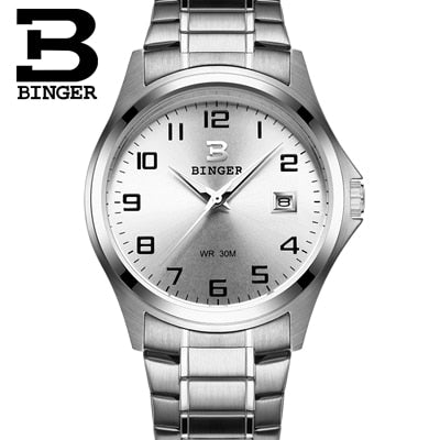 Image of Binger Swiss Men's Quartz Watch B 3052