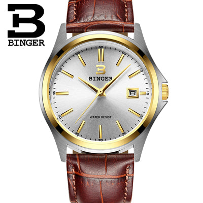 Image of Binger Swiss Men's Quartz Watch B 3052