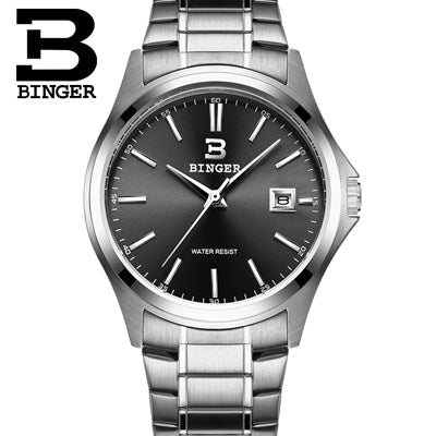 Image of Binger Swiss Men's Quartz Watch B 3052