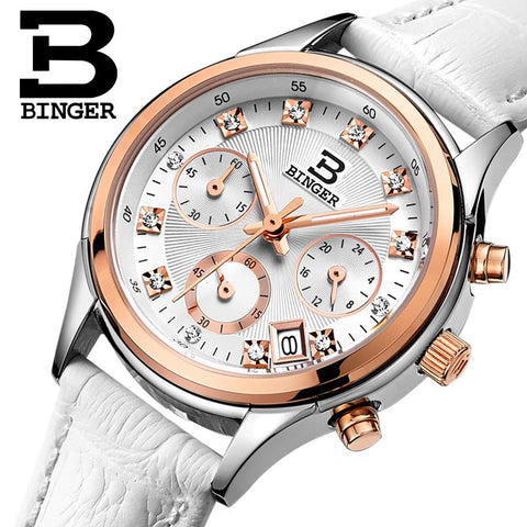 Image of BINGER Swiss Quartz Watch Women B 6019