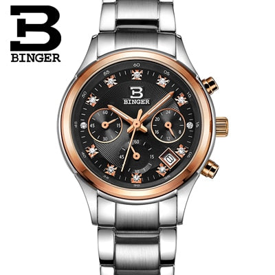 Image of BINGER Swiss Quartz Watch Women B 6019