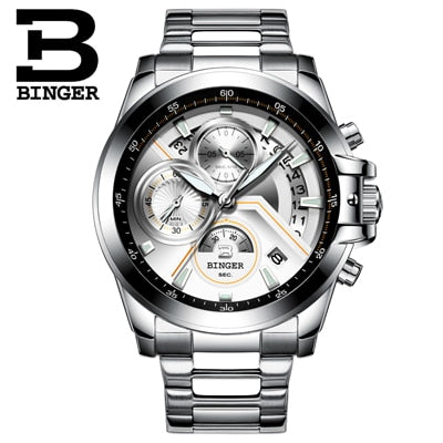 Image of Binger Swiss Quartz Designer Men's Watch B 9016