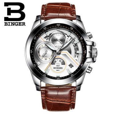 Image of Binger Swiss Quartz Designer Men's Watch B 9016