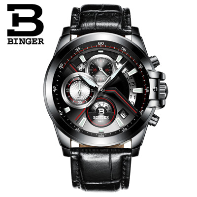 Image of Binger Swiss Quartz Designer Men's Watch B 9016