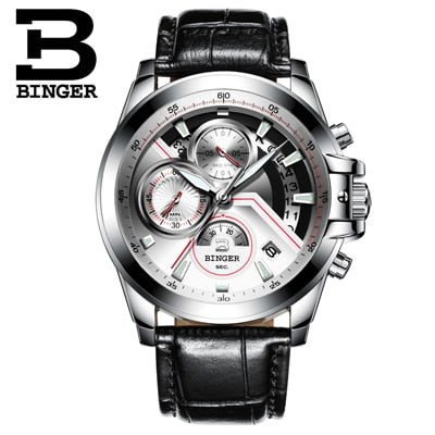 Image of Binger Swiss Quartz Designer Men's Watch B 9016