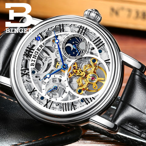 Image of Binger Swiss Mechanical Tourbillon Watch B 1171