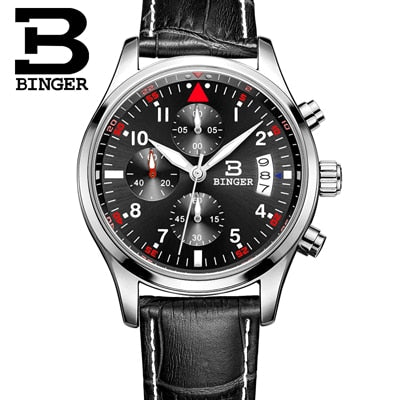 Image of Binger Swiss Quartz Watch Men B 9202