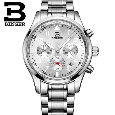 Image of Binger Swiss Quartz Watch Men B 9202