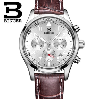 Image of Binger Swiss Quartz Watch Men B 9202