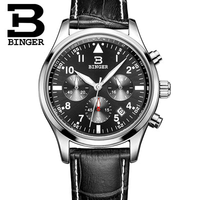 Image of Binger Swiss Quartz Watch Men B 9202
