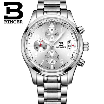 Image of Binger Swiss Quartz Watch Men B 9202