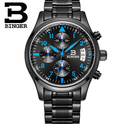 Image of Binger Swiss Quartz Watch Men B 9202