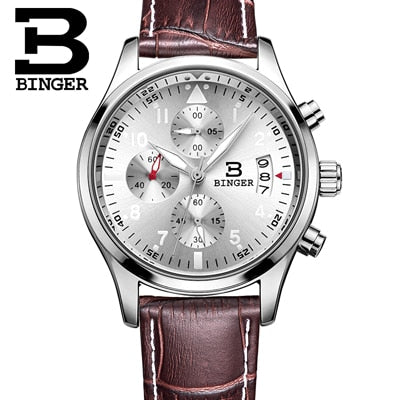 Image of Binger Swiss Quartz Watch Men B 9202