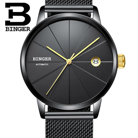 Image of Binger Swiss Sport Luxury Mechanical Men's Watch B 5079