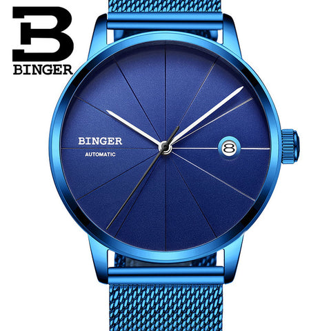 Image of Binger Swiss Sport Luxury Mechanical Men's Watch B 5079