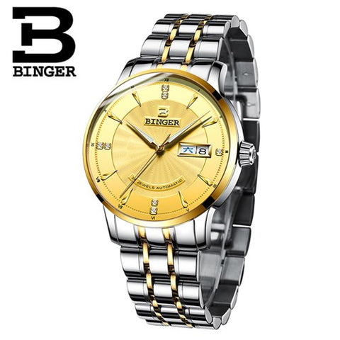 Image of Binger Swiss Mechanical Watch Men B 1176