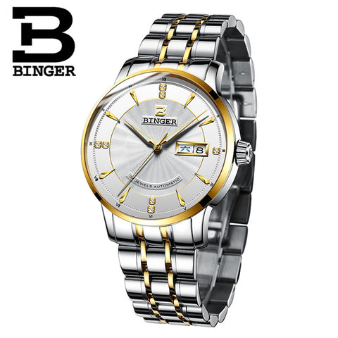 Image of Binger Swiss Mechanical Watch Men B 1176