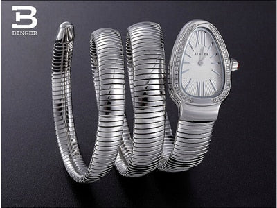 Image of Binger Swiss Snake Quartz Watch Women B 6900