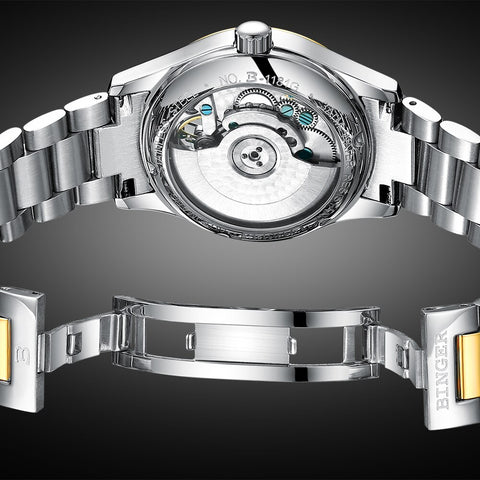 Image of Binger Swiss Super Luxury Tourbillon Mechanical Watch Men B 1181