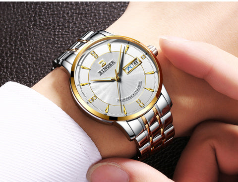 Image of Binger Swiss Mechanical Watch Men B 1176