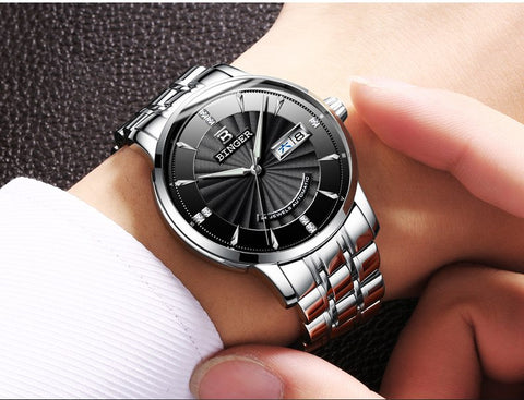Image of Binger Swiss Mechanical Watch Men B 1176