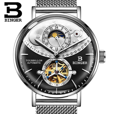 Image of Binger Swiss Exquisite Mechanical Watch Men B 10002