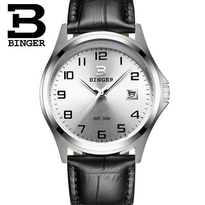 Image of Binger Swiss Men's Quartz Watch B 3052