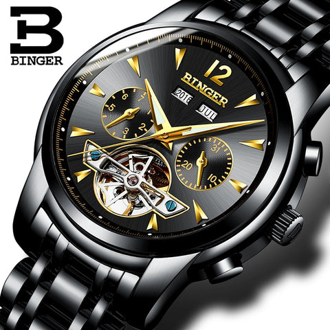 Image of Binger Swiss Tourbillon Men's Watch B 8608